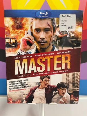 Master - Blu-ray - Lee Byung-Hun - Dong-won Gang - Kim Woo-Bin w/slipcover