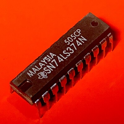 [1x] SN74LS374N Texas Octal Transp Latch Edge-Trig Flip-Flop PDIP-20 (505CP)