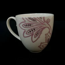 Denby Monsoon Abstract Mug Coffee Pottery Cup Lotus Fine China Freezer Oven Safe