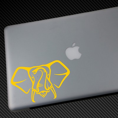 ELEPHANTE VINYL STICKER CAR DECAL laptop cd jack u diplo skrillex zedd alesso ep