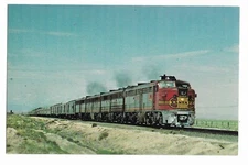 Postcard San Francisco Chief Santa Fe 60 Alco PA Locomotive Ken Crist Photo