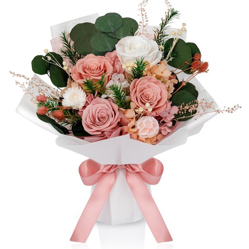 Perfectione Roses 4 Roses Mixed Bouquet for Mother's Day Flowers for Delivery...