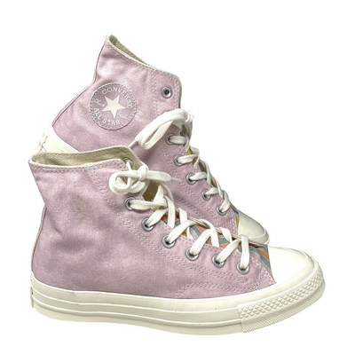 Converse Ctas High Top Purple Canvas Women Sneakers Size Custom 165814C-LPRPWTOF