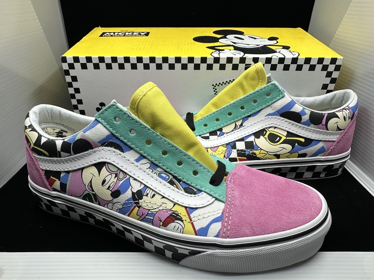 Disney Mickey Mickey Mouse 80s Vans Men's Shoes Vans X Disney