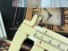 FREE SHIPPING 2 PCS 70'S OLD STOCK BULOVA 10MM 8MM SS WATCH BUCKLE/PER PAIR