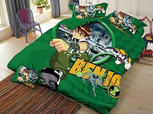 double bed sheet cartoon