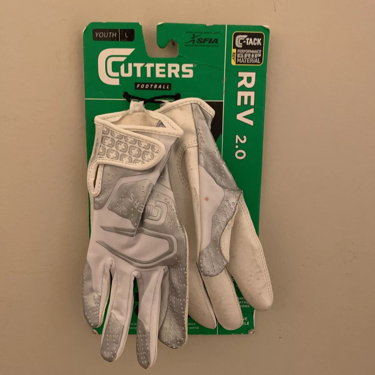 Cutters football receiver sale gloves