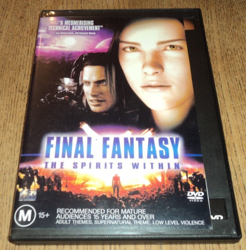 FINAL FANTASY THE SPIRITS WITHIN (DVD) REGION 4 | eBay