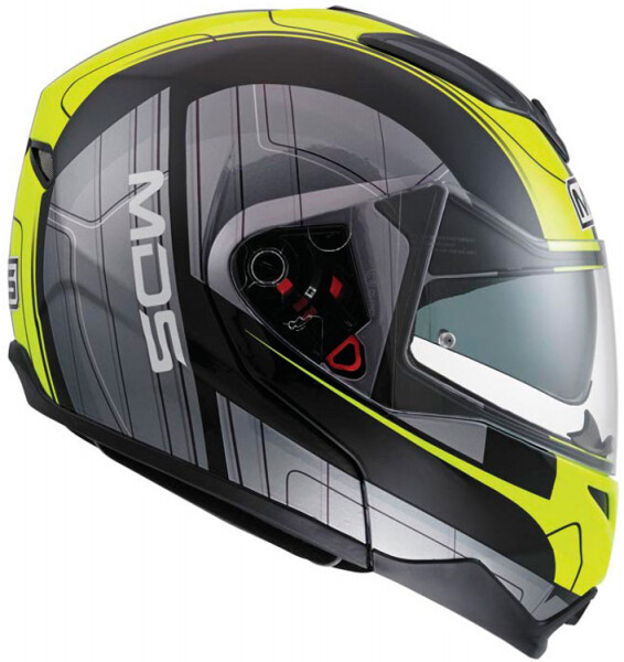 Casco Modulare Md200 MDS E2205 Multi - Goreme Black/grey/yellow Fluo XS (4)  | Acquisti Online su eBay