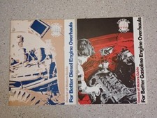 Vintage 2 NEW Doctor of Motors Guides Diesel Engine & Gasoline Engine Overhauls