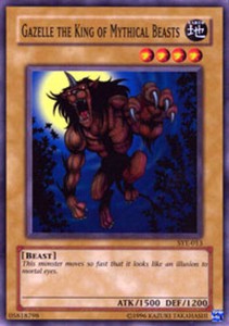 Gazelle the King of Mythical Beasts - SYE-013 - Common - 1st Edition x3 - Lightl