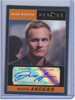 2008 Topps HEROES Vol. 2 Autograph Card ADAM MONROE David Anders NBC | eBay
