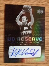 KIKI VANDEWEGHE - 2006-07 UD Reserve - Legendary Signatures - LRA-KV