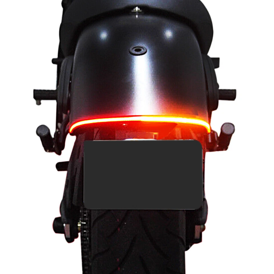 LED Fender Eliminator Integrated Tail Light For Kawasaki 15-24 Vulcan S EN650 - image 2 of 4