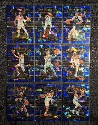 2023-24 Panini Select Concourse Blue Ice Complete Your Set You Pick Card #1-100