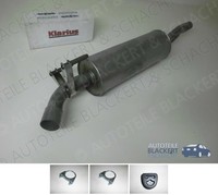 Klarius Auspuff Mitteltopf + Anbauteile für Mercedes-Benz Sprinter 906 Diesel