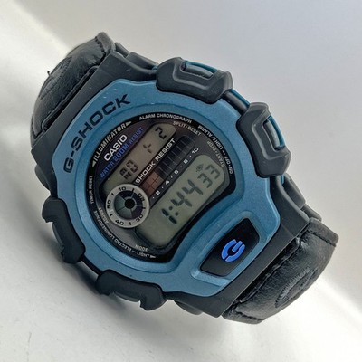 Casio G-Shock Illuminator Digital Watch DW-004 Medium Blue WR 200m 45mm Mens