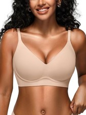 Wireless Jelly Bras For Women No Underwire - S-2Xl Seamless Padded