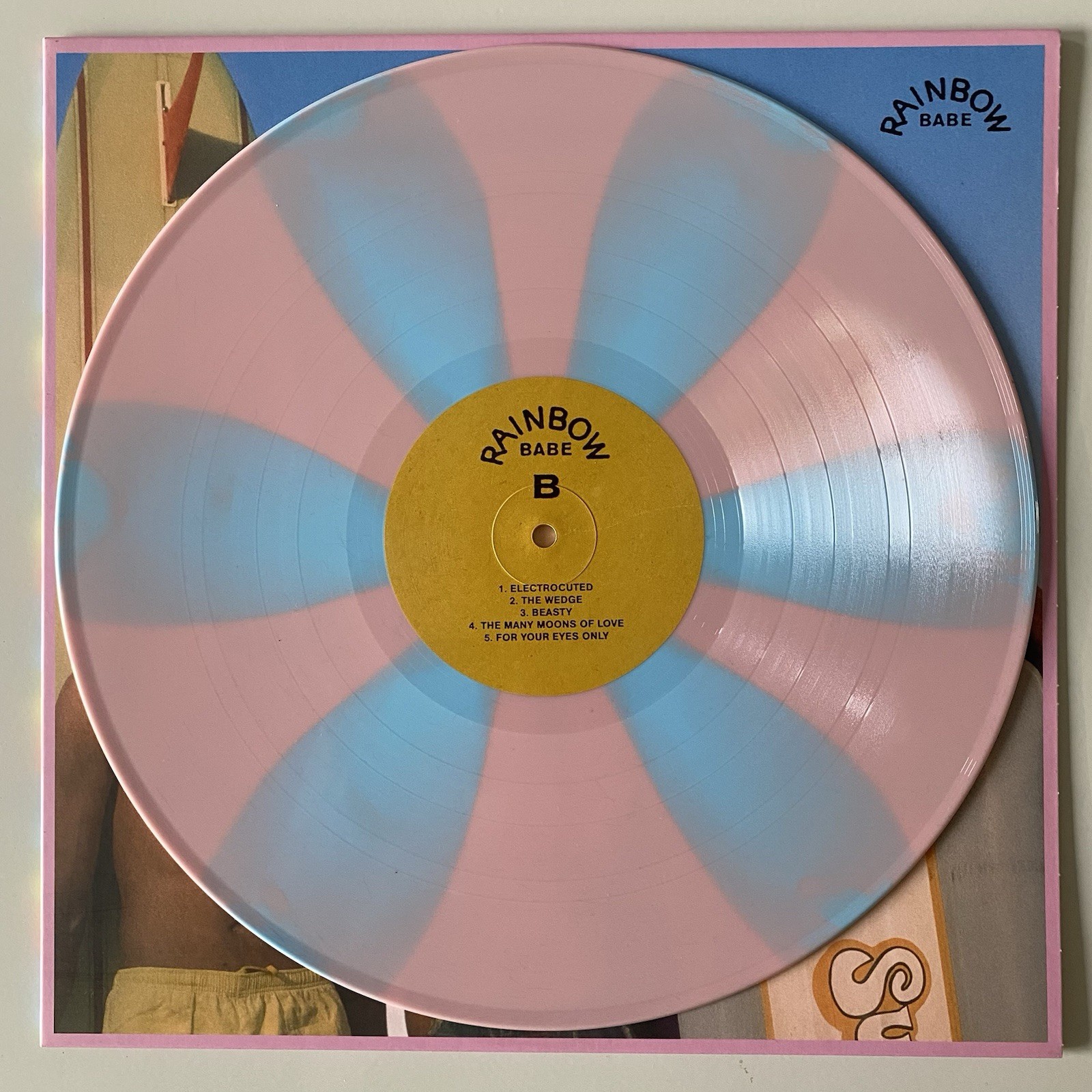 Babe Rainbow -  Today - Baby Pink and Baby Blue Vinyl