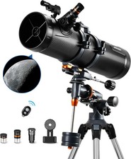AOMEKIE Telescope for Adults Astronomy 130mm Aperture 650mm Telescope for Adult