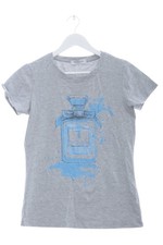 TRUSSARDI Camicia fantasia Donna Camicia Taglia IT 42 grigio chiaro stile casual