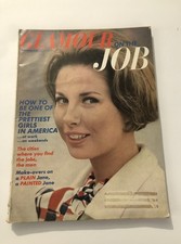 Vintage February 1966 GLAMOUR Girl On The Job Issue Beauty Magazine GSS1D23
