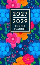 2027-2029 Pocket Planner: 3 Year Monthly Calendar January 2027 - December...