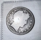 1895 Barber Silver Half Dollar 50c - Philadelphia (No Mint Mark)