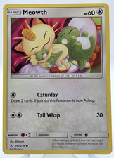 Meowth 147/214 Common Unbroken Bonds Pokemon on eBay