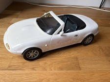 Retro Sindy Doll White Mazda MX5 Convertible Toy Car