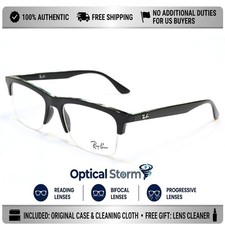 Ray-Ban RX7264I 2000 Black Frames Reading Glasses/Bifocal/Progressive Lenses