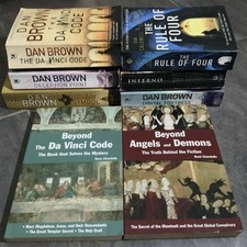 DAN BROWN BOOK BUNDLE X 8