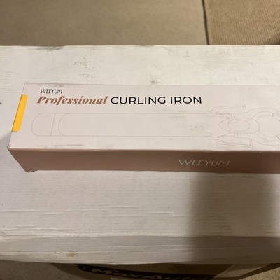 WEEYUM Professional Curling Iron   1.5  Barrel | Rose Gold | Model W8892
