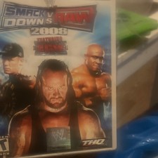 THQ WWE SmackDown vs. Raw 2008 Featuring ECW Nintendo Wii NTSC-U/C T