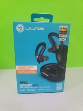 JLab Epic Sport ANC 3 Dual-Driver Sport True Wireless Earbuds - Open Box