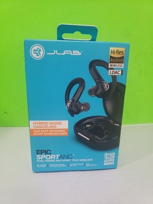  JLab  Epic Sport ANC 3 Dual-Driver Sport True Wireless Earbuds - Open Box 