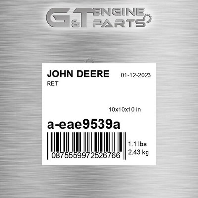A-EAE9539A RET fits JOHN DEERE (New Aftermarket Open Box)