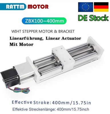 【DE】100 Wide CNC Kugelumlaufspindel Linearführung Linearantrie Linear Guide Rail
