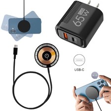 15W Magnetic Fast Wireless Charger Pad For Samsung Galaxy S25 S24 Ultra S23 S22 