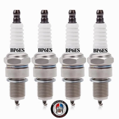 Spark Plug Replace Torch For F6RTC F7RTC F7TC BPR5E Replaces BP6ES (Set of 4)