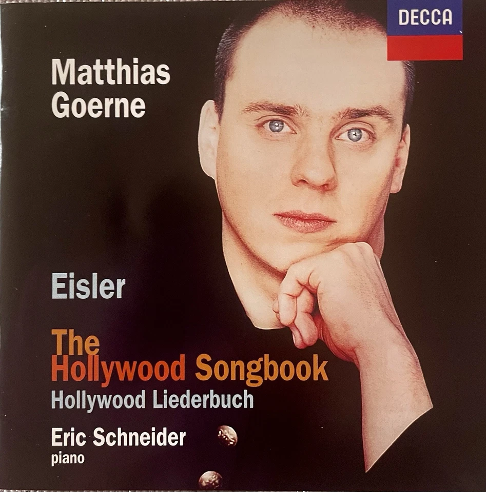 Matthias Goerne: Eisler - The Hollywood Songbook (CD, sehr guter Zustand)
