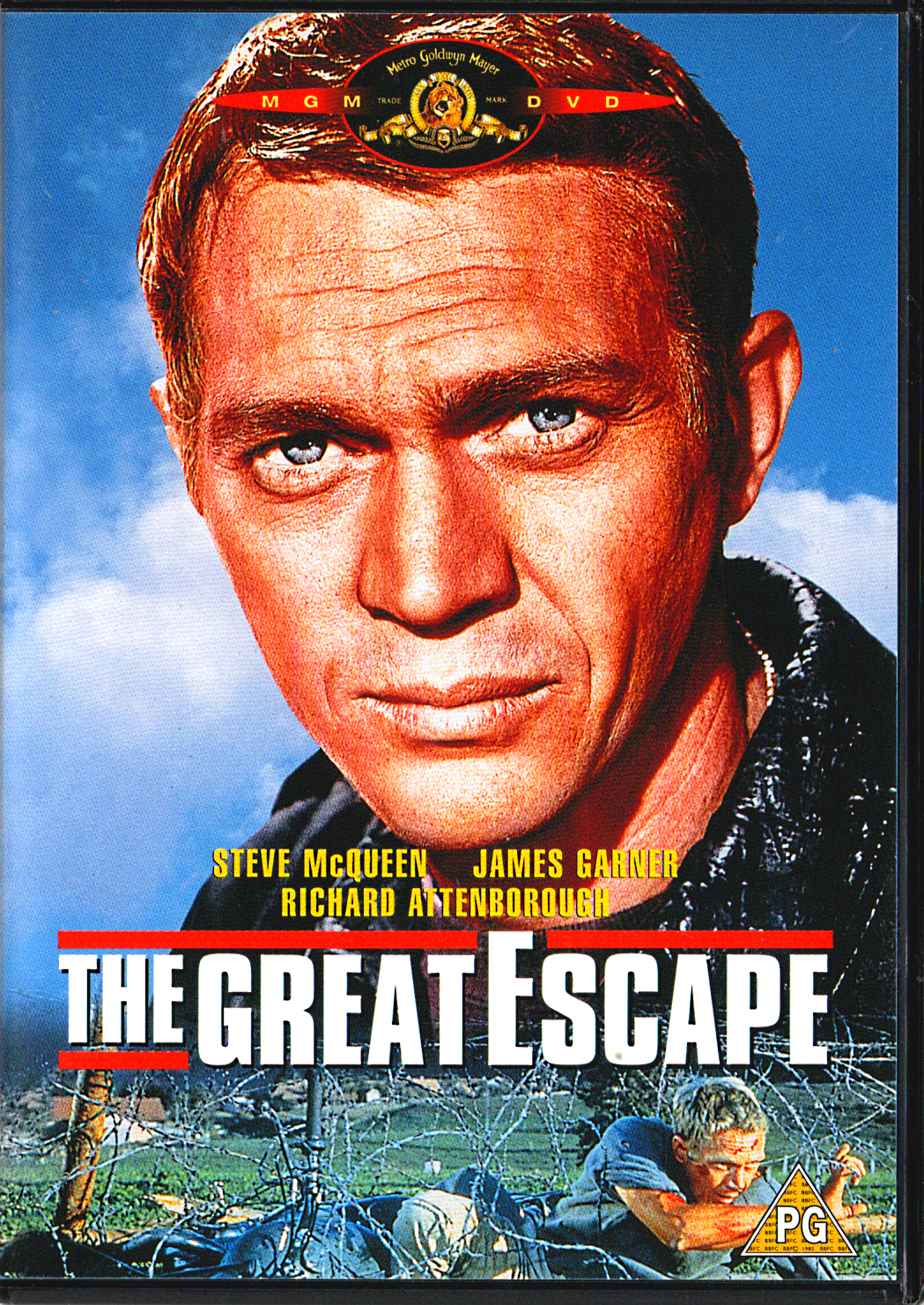 The Great Escape - DVD - WW2 Adventure Movie - Steve McQueen, Very Good