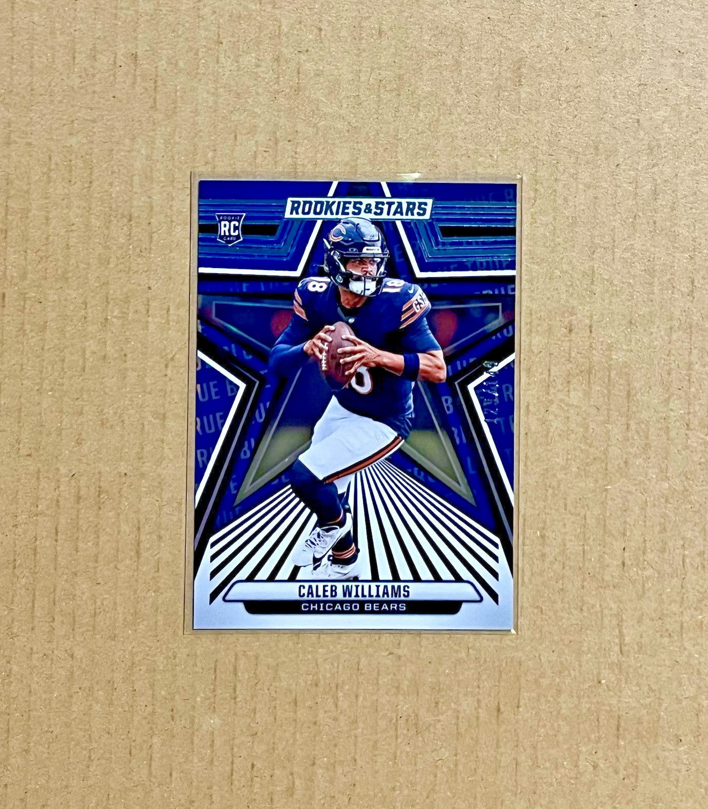 2024 Panini Rookies & Stars Caleb Williams True Blue Rookie /149 SP Bears RC