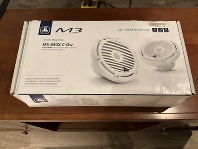 JL Audio M3 650X C Gw Coassiali Nautici 165mm Con Griglie Classiche Bianche Jl Audio Id 48707 - Foto 6