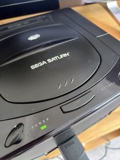 ✅Sega Saturn mk1 Console And Power Lead Only Tested And Working
