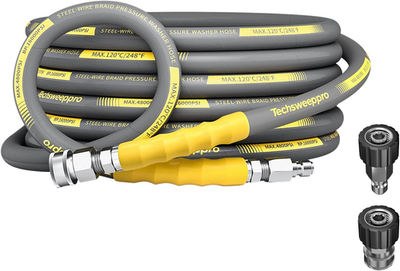 #ad #ad 25FT 4800PSI Pressure Washer Hose with Quick Connect amp; Kink Resistance $94.99