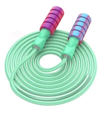 CRHOEIQ Jump Rope for Fitness, Weighted Jumprope for Women Workout, Adjustabl...