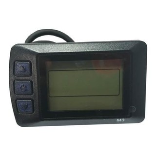 M3 36V E Bike Display Umbausatz LCD Fahrrad Pedelec 5 pin grün