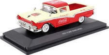 MOTOR CITY CLASSICS - Voiture publicitaire de 1957 COCA-COLA - FORD Ranchero ...