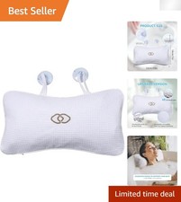 Ultimate Bath Pillow - Soft, Washable Inflatable Cushion for Spa Hot Tub Use